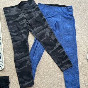 2 pairs Tuff Athletics leggings